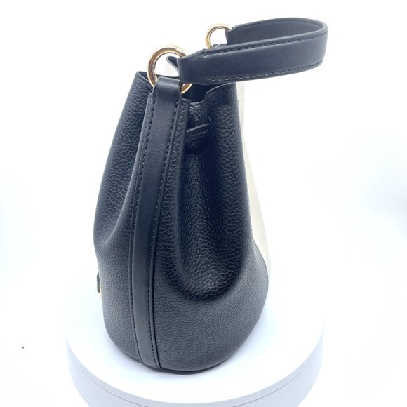 NWT Michael Kors Tan & Black Small Handbag - Picture 4 of 6